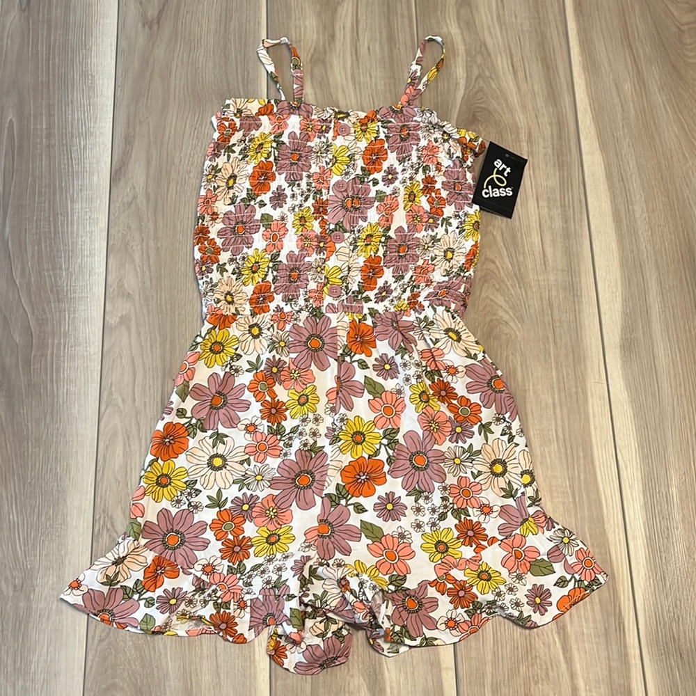 Girls Art Class Romper
